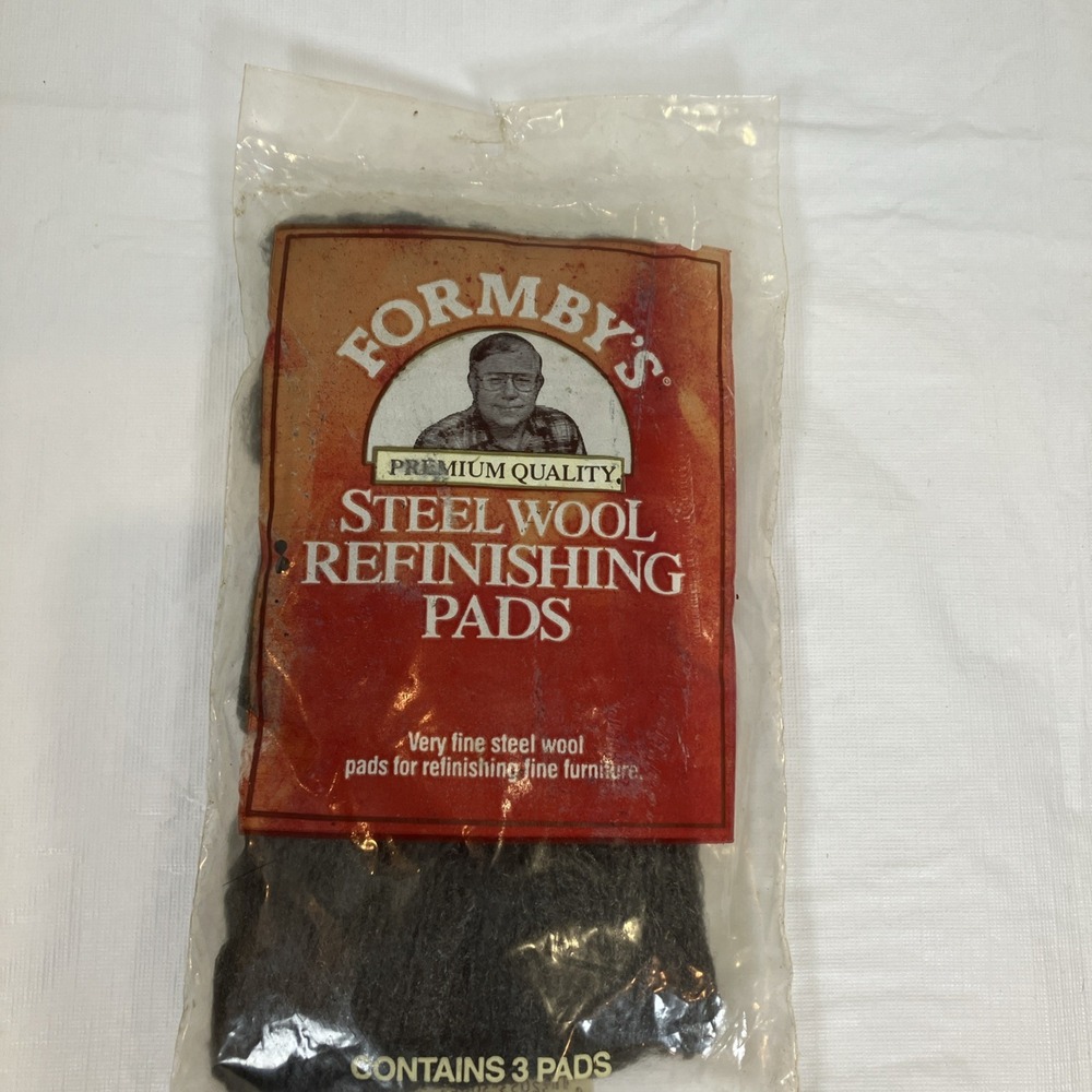 Formbys Premium‎ Quality Steel Wool Replenishing Pads 3 Pad Pack